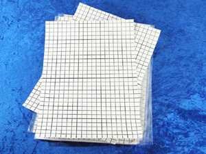 Dobbelt kl�bende tape i A4